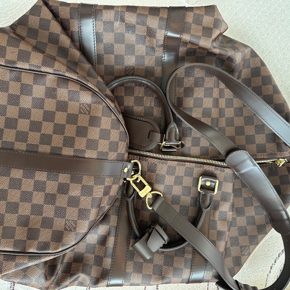Louis Vuitton keepall 55 Damier Ebene - Picture 1 of 5